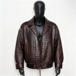 Leather black classy jacket